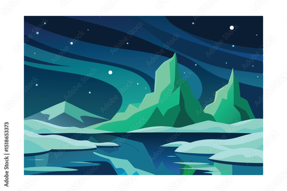 Obraz premium vector illustration of a christmas background