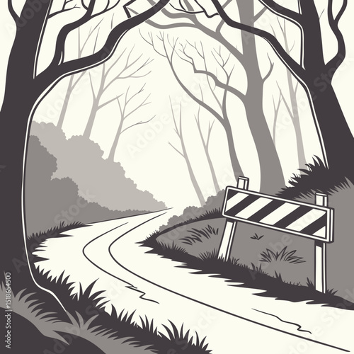 create a digital illustration symbolizing life steps two
