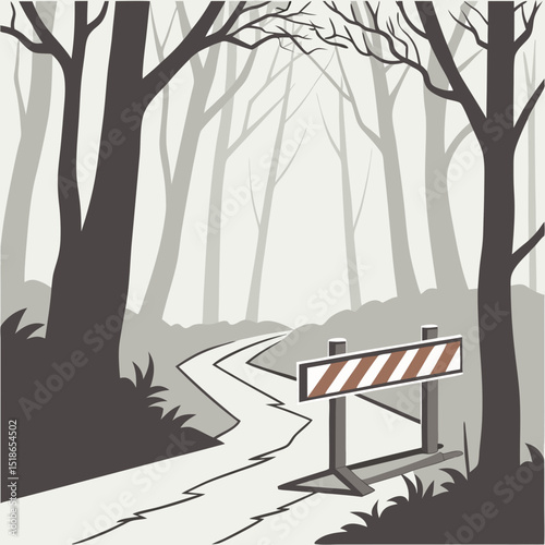create a digital illustration symbolizing life steps three