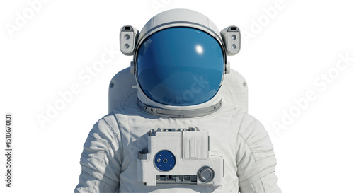 Fotografija Isolated Astronaut in Space Suit