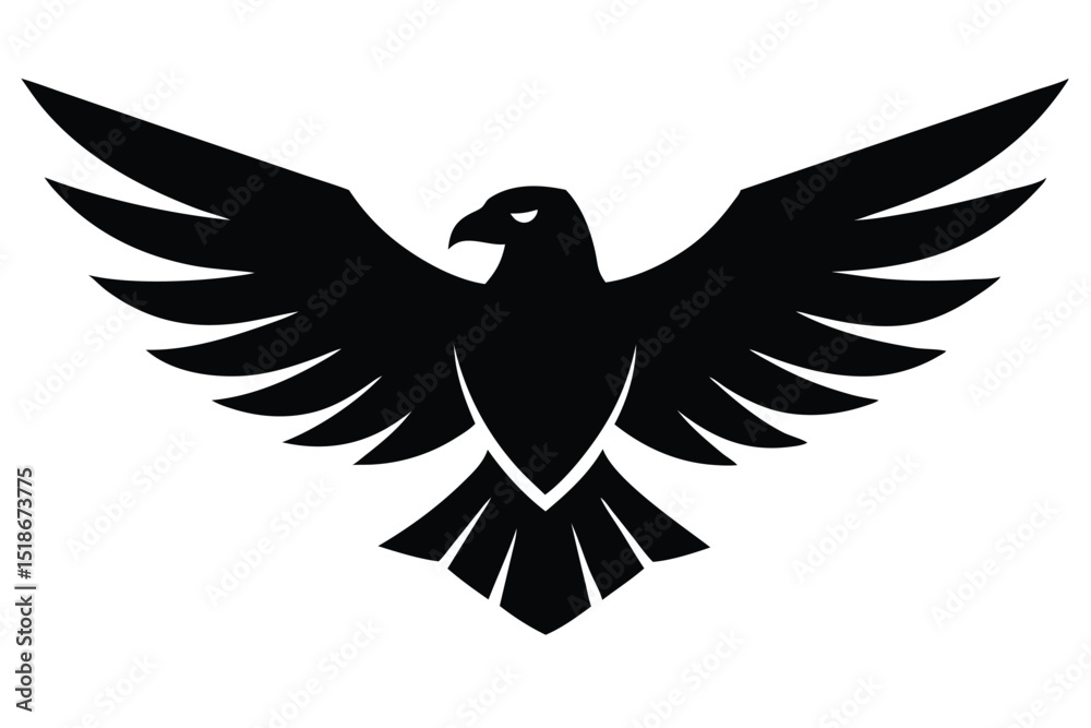 Obraz premium eagle vector icon