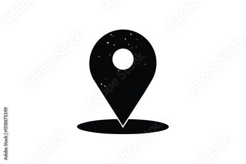 waypoint vector icon