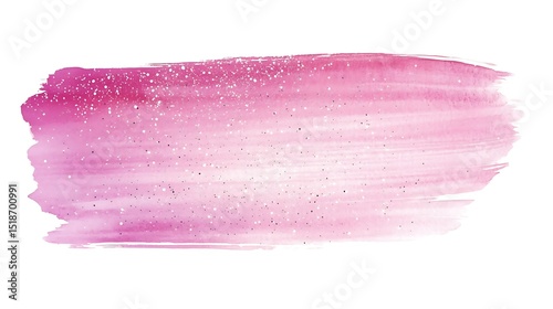 A dreamy pink watercolor gradient with soft brush strokes and tiny shimmering sparkles.