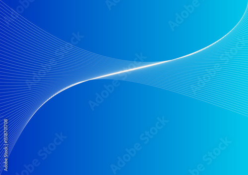 abstract blue background with a shiny effect created with combined lines 