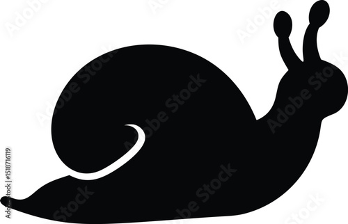 snail silhouette