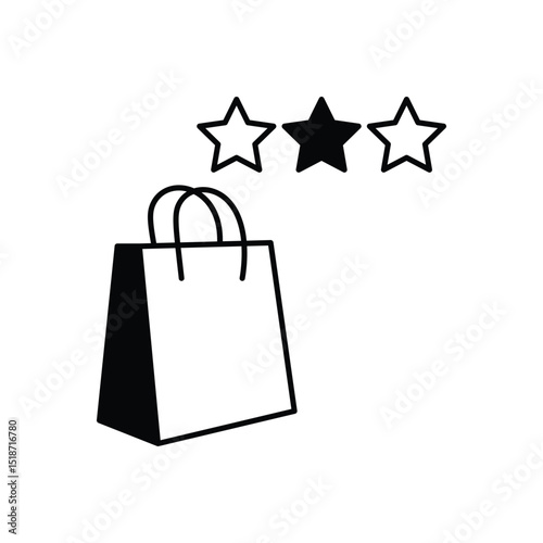 Product Rating Vector icon