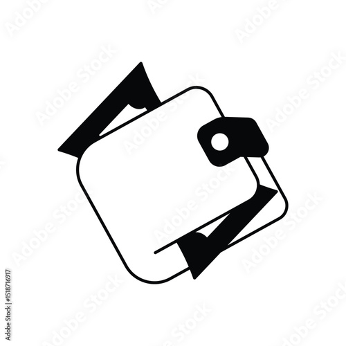 Wallet Vector icon