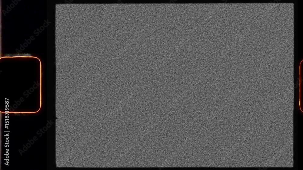 Super 8mm Looping Overlay – Retro Leader with Dust, Flicker, Burn and Film Grain Texture