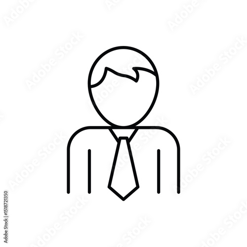 Business Man Icon vector