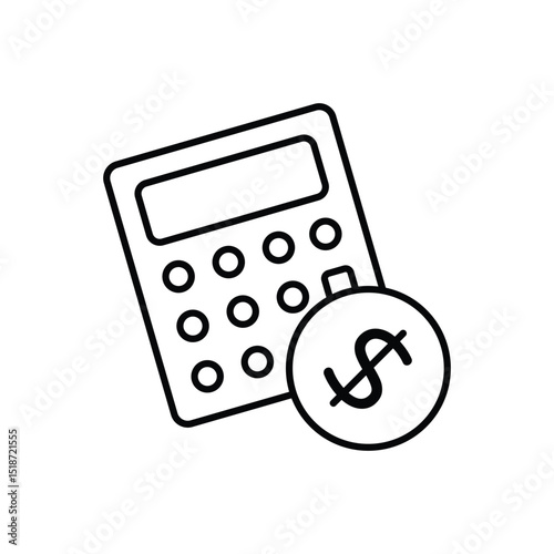 Accounts Icon vector