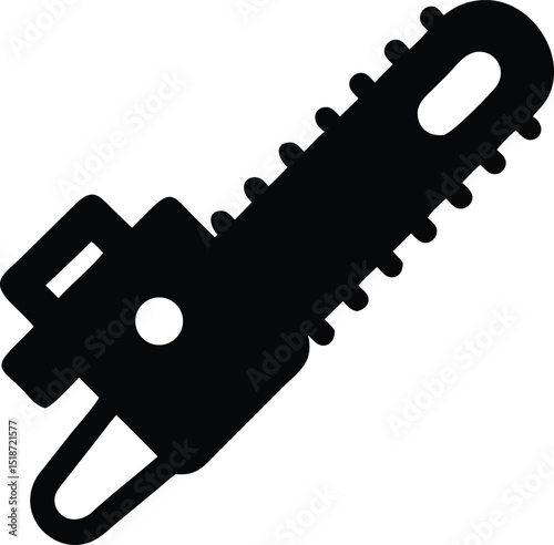 chain saw silhouette 