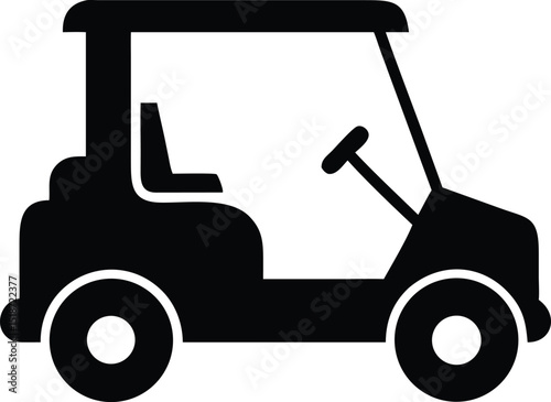 golf cart silhouette