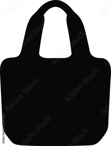 tote bag vector silhouette