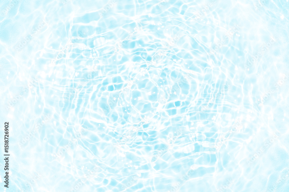 Blue water with ripples on the surface. Defocus blurred transparent blue colored clear calm water surface texture with splashes and bubbles. Water waves with shining pattern texture background. Blue water with ripples on the surface. Defocus blurred transparent blue colored clear calm water surface texture with splashes and bubbles. Water waves with shining pattern texture background.