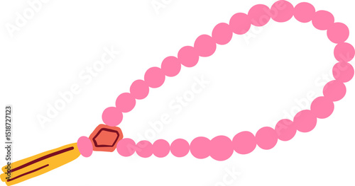 Pink Islamic Prayer Beads Tasbih