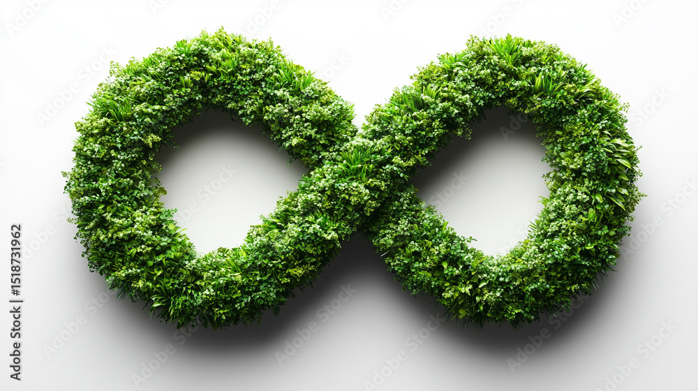 A lush green infinity symbol made of grass rests on a blurred background—symbolizing sustainability, endless growth, eco-conscious innovation, and harmony with nature in modern industry.
A lush green infinity symbol made of grass rests on a blurred background—symbolizing sustainability, endless growth, eco-conscious innovation, and harmony with nature in modern industry.