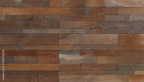 Wooden wall. Wooden background. Wood planks. Wooden Wall Paneling. Textured wooden wall. 