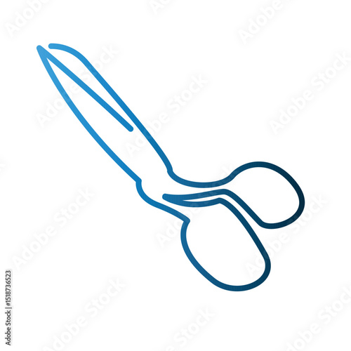Scissor icon design template