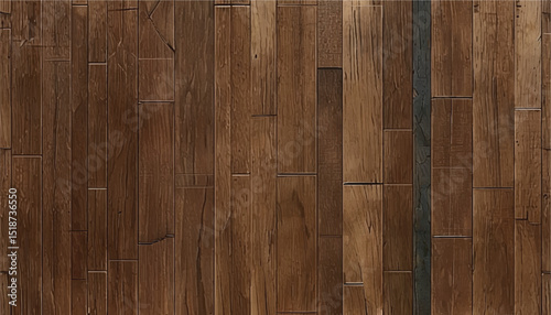 Wooden wall. Wooden background. Wood planks. Wooden Wall Paneling. Textured wooden wall. 