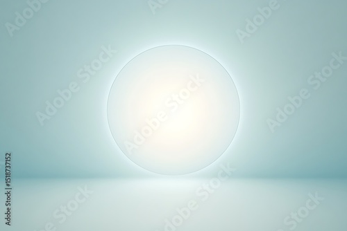 A minimalist light blue gradient with a soft glow in the center, creating a clean and modern aesthetic.