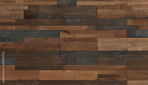 Wooden wall. Wooden background. Wood planks. Wooden Wall Paneling. Textured wooden wall. 