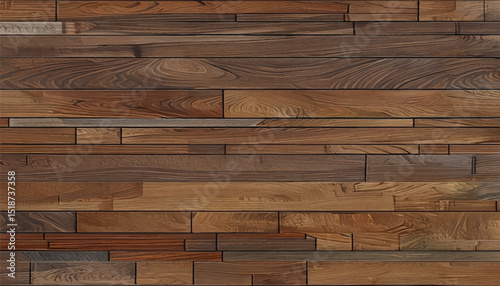 Wooden wall. Wooden background. Wood planks. Wooden Wall Paneling. Textured wooden wall. 