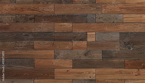 Wooden wall. Wooden background. Wood planks. Wooden Wall Paneling. Textured wooden wall. 