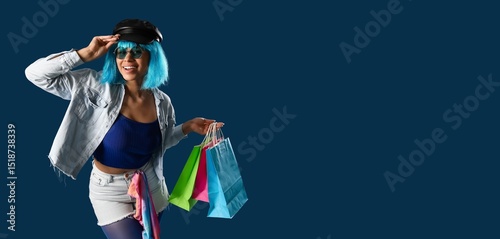 Stylish African-American wo...