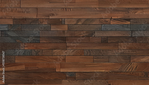 Wooden wall. Wooden background. Wood planks. Wooden Wall Paneling. Textured wooden wall. 