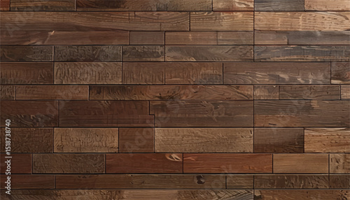 Wooden wall. Wooden background. Wood planks. Wooden Wall Paneling. Textured wooden wall. 
