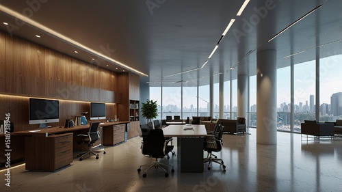 Modern office professional business