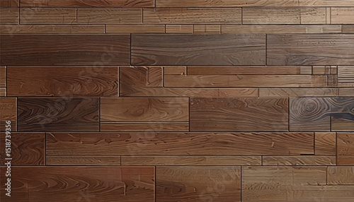 Wooden wall. Wooden background. Wood planks. Wooden Wall Paneling. Textured wooden wall. 