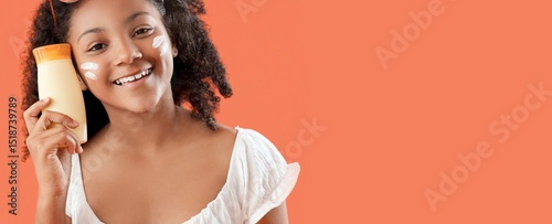 African-American girl with ...