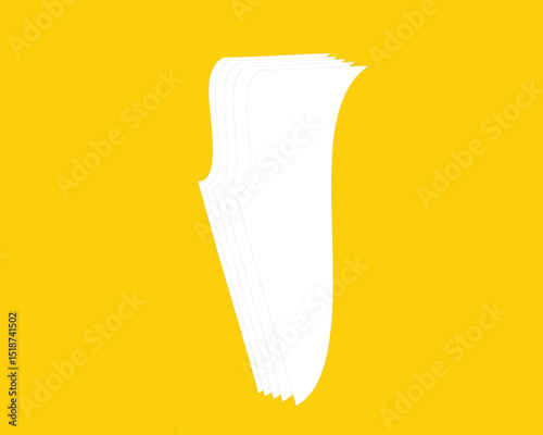 White napkin