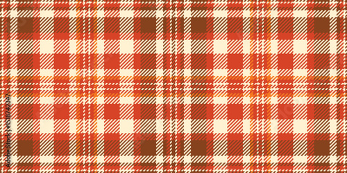Vibrant autumnal plaid pattern.  Warm, earthy tones create a cozy and rustic feel, perfect for fallthemed designs, textile prints, or website backgrounds.