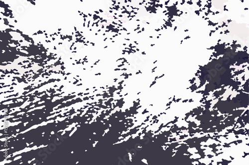 Abstract digital design of ink blot texture with modern grunge aesthetic