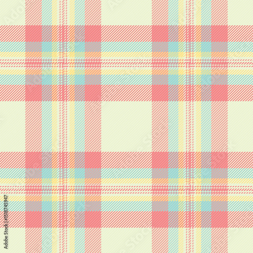 Pastel plaid pattern.  Sweet, delicate design ideal for textiles, websites, or stationery.  Soft, springlike colors create a gentle, cheerful mood.