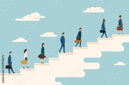 Career Growth Ascending the Ladder to Success