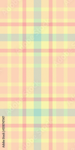 Ethnicity plaid pattern background, place tartan check seamless. Screen texture textile fabric vector in light and lime colors.