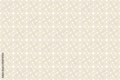 Seamless texture celtic style. Original ethnic ornament.