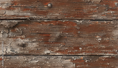 Weathered wood texture. Wooden background. Brown old wooden board for background. 