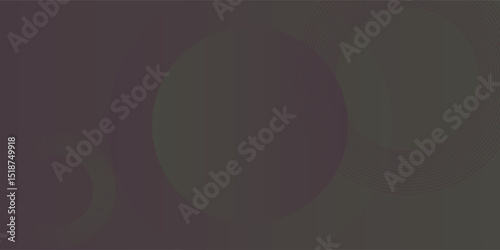 Minimalist banner background, pastel colorful, pink and yellow gradations. Circle effect style geometric, abstract background. Eps 10.