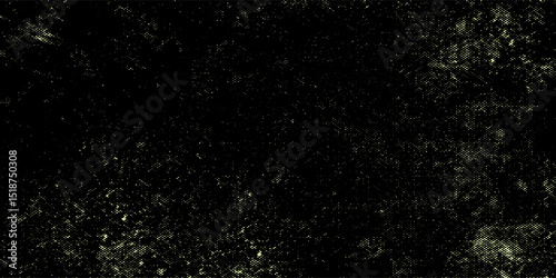 Dots pop art comics sport style vector illustration. Dots halftone yellow and black color pattern gradient grunge texture background.