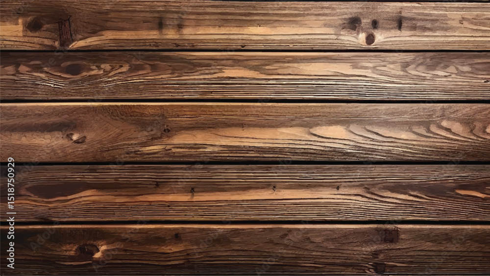 Fototapeta premium Brown wooden background. Wooden planks. Wood texture. Natural wooden wall background or texture.