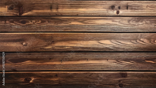 Brown wooden background. Wooden planks. Wood texture. Natural wooden wall background or texture.	