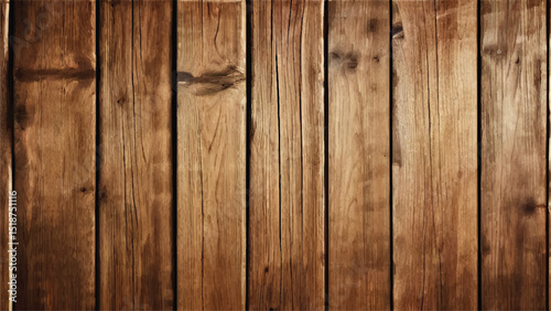Brown wooden background. Wooden planks. Wood texture. Natural wooden wall background or texture.	