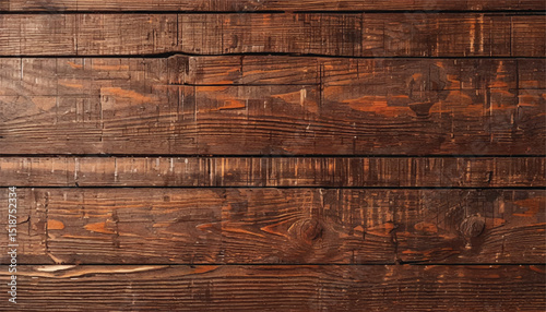 Brown wooden background. Wooden planks. Wood texture. Natural wooden wall background or texture.	