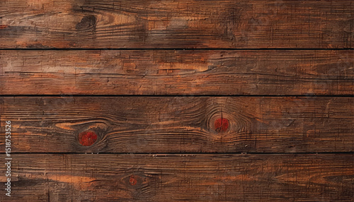 Brown wooden background. Wooden planks. Wood texture. Natural wooden wall background or texture.	