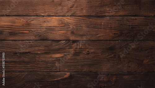 Brown wooden background. Wooden planks. Wood texture. Natural wooden wall background or texture.	