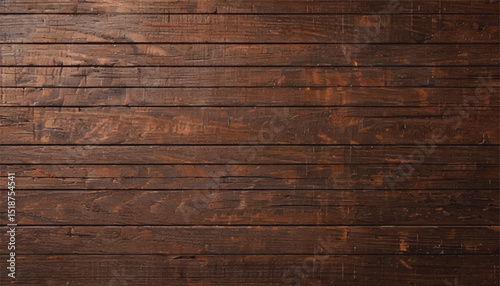 Brown wooden background. Wooden planks. Wood texture. Natural wooden wall background or texture.	